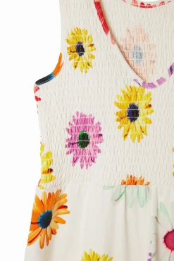 Strappy daisy jumpsuit