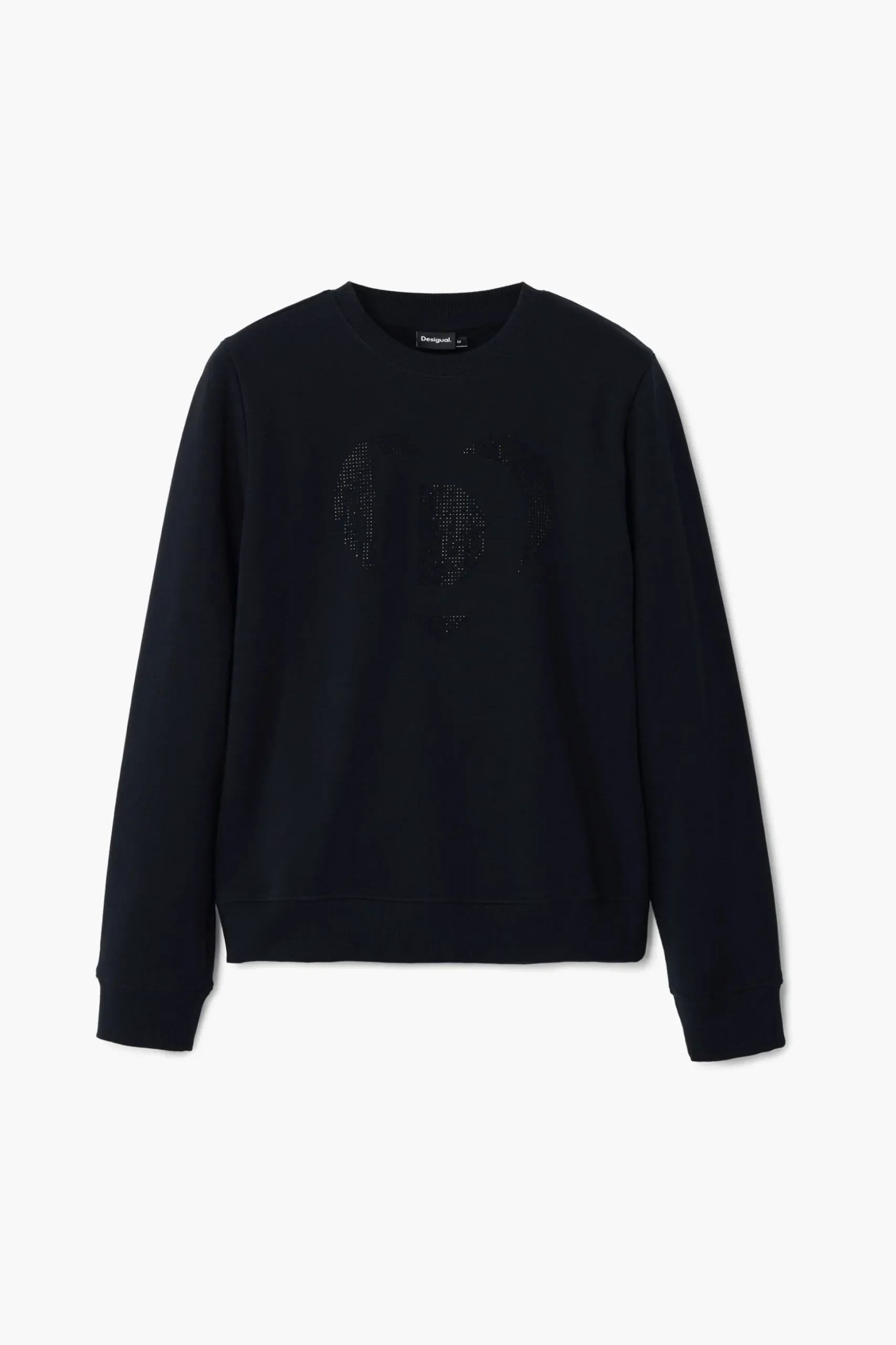 Strass logo sweatshirt