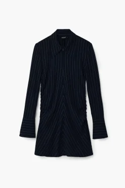 Striped slim dress