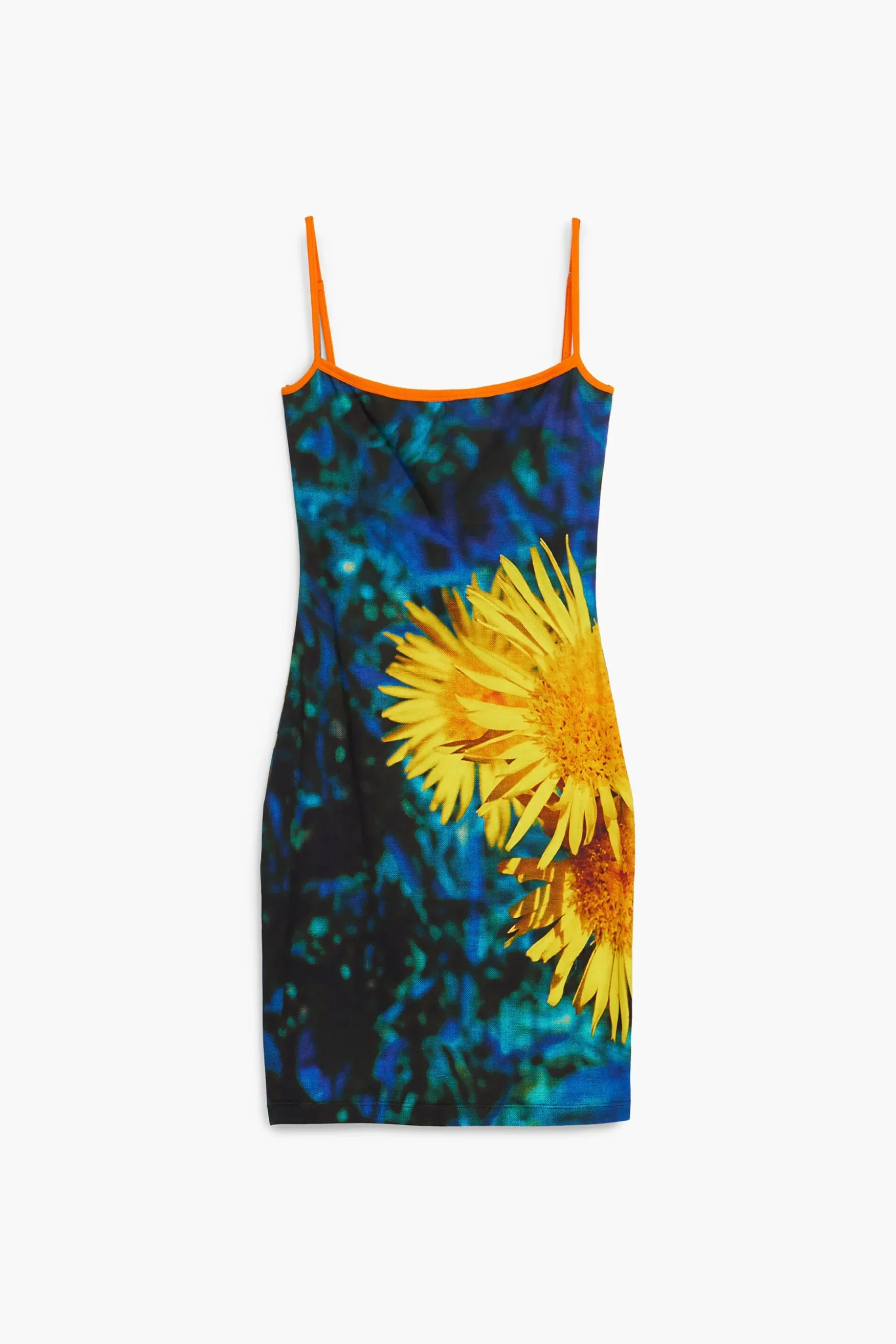 Sunflower midi dress
