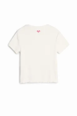 T-shirt with heart illustrations