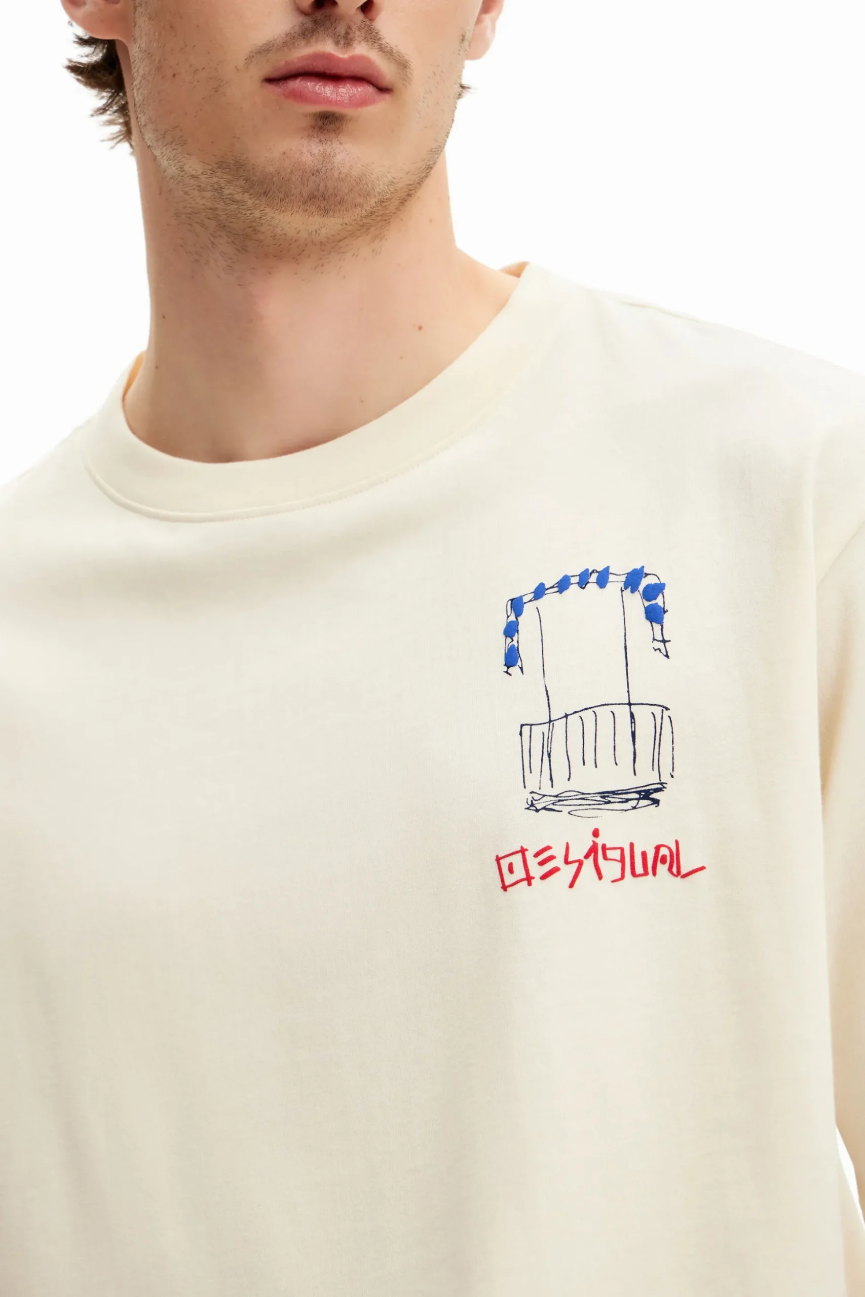 T-shirt with illustration