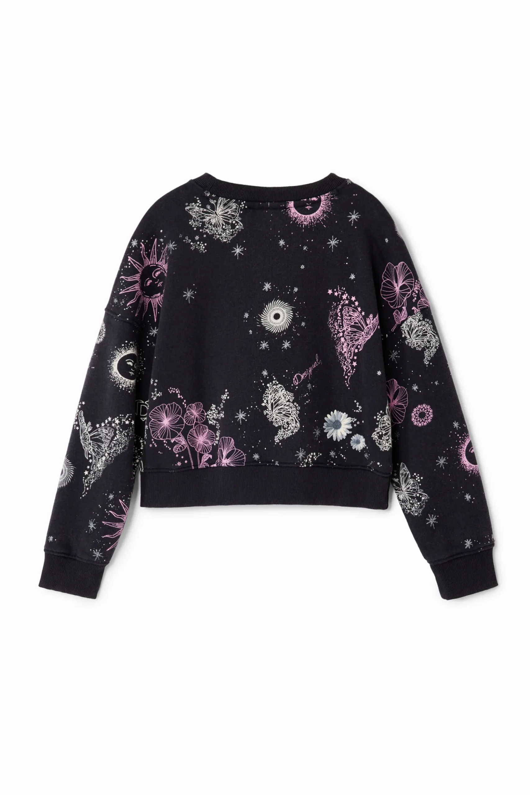 Universe flowers sweatshirt