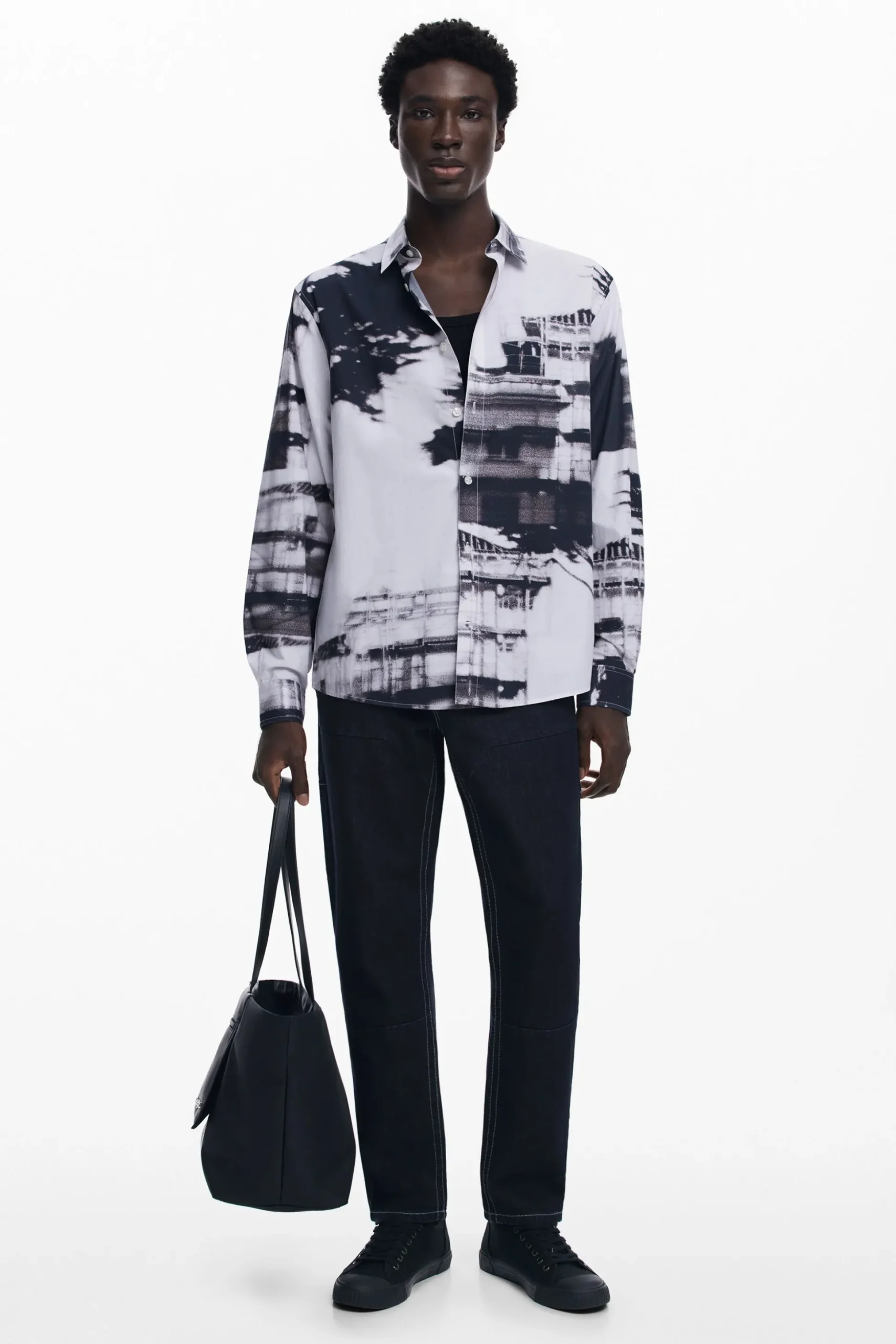 Urban print shirt