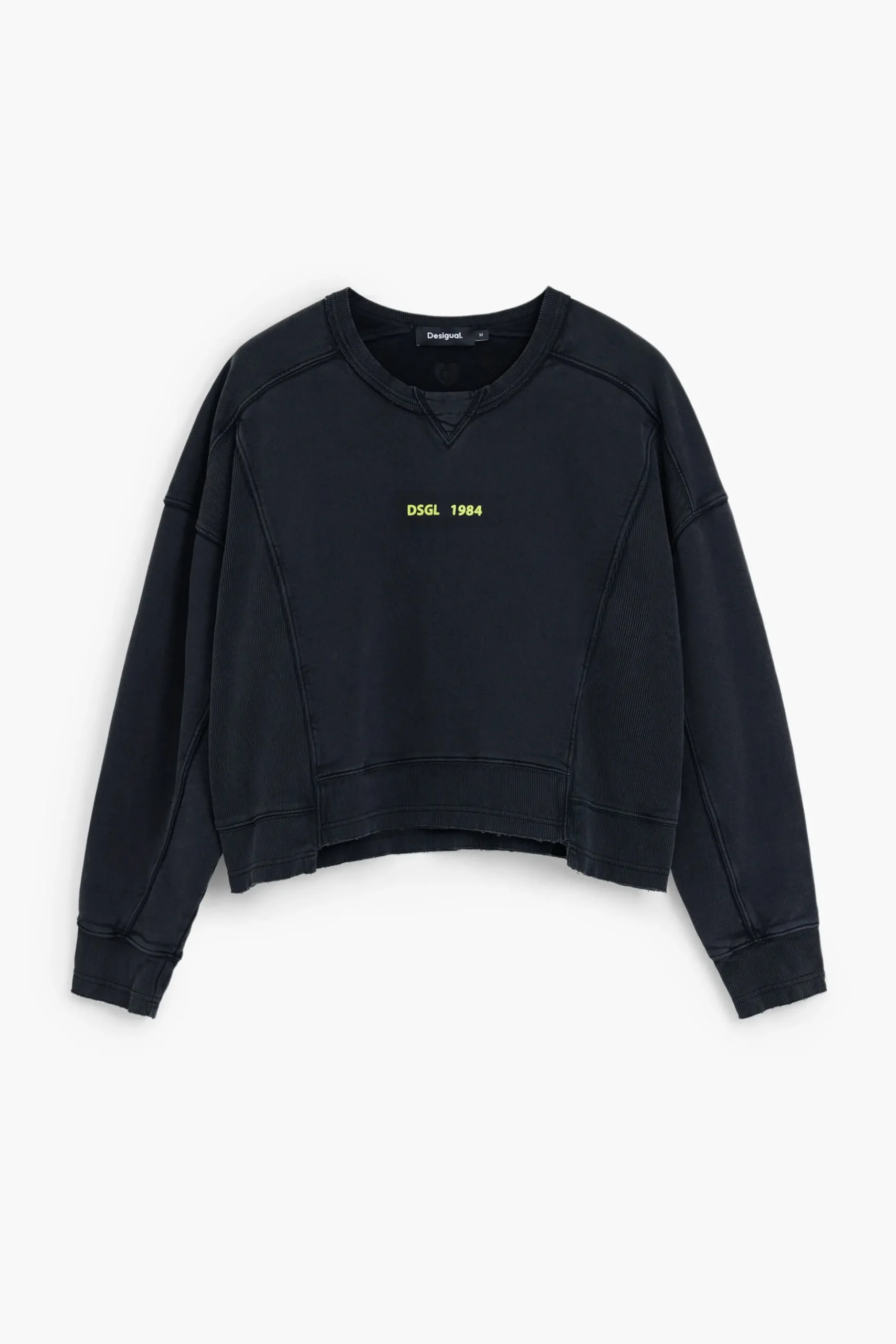 Washed effect sweatshirt