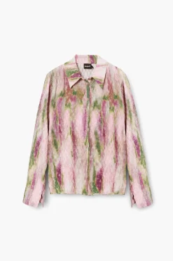 Watercolor gradient blouse