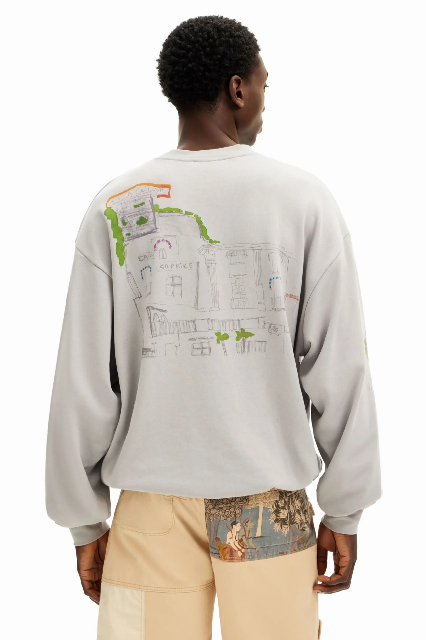 Watercolor illustrations sweatshirt