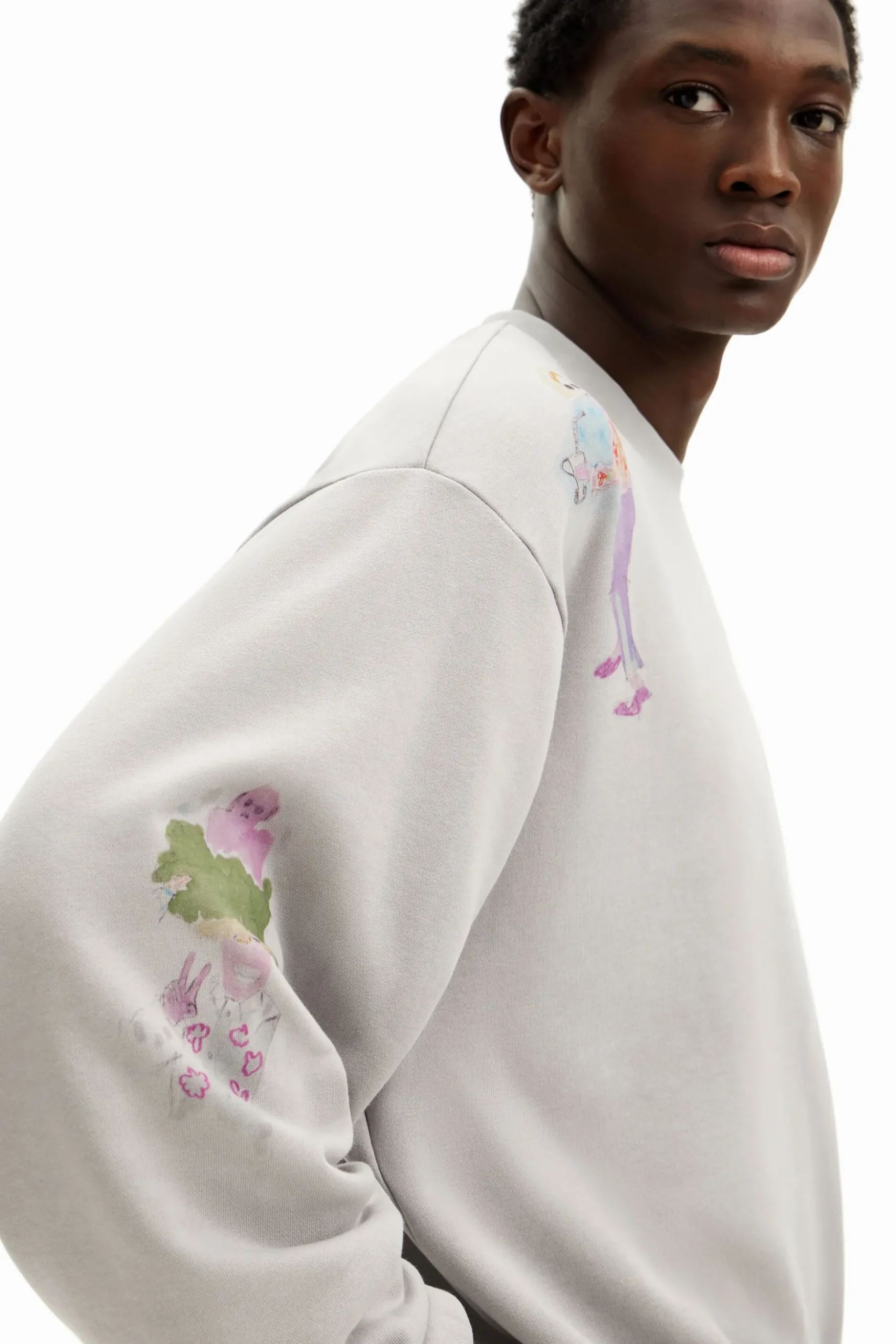 Watercolor illustrations sweatshirt
