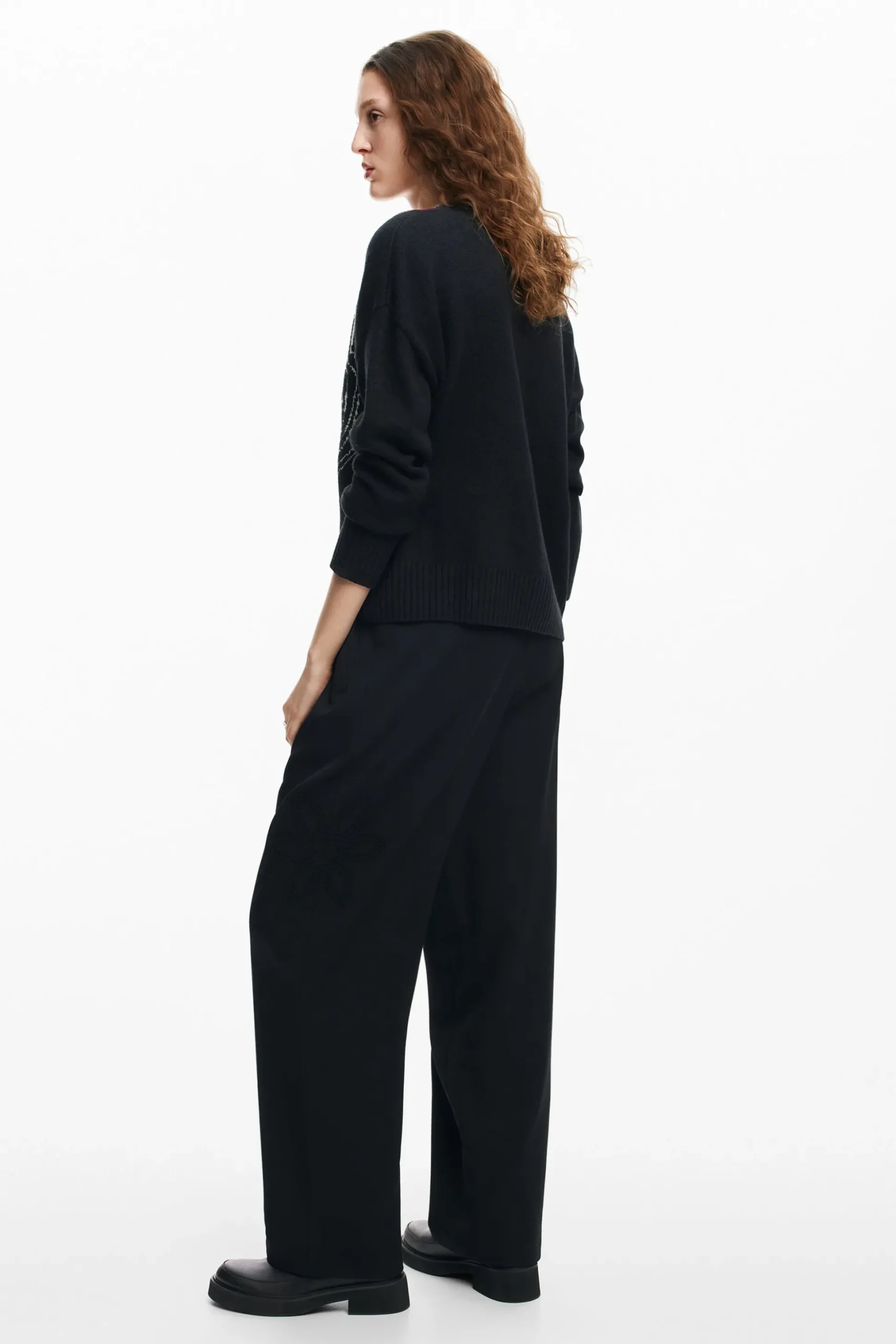 Wave knit sweater M. Christian Lacroix