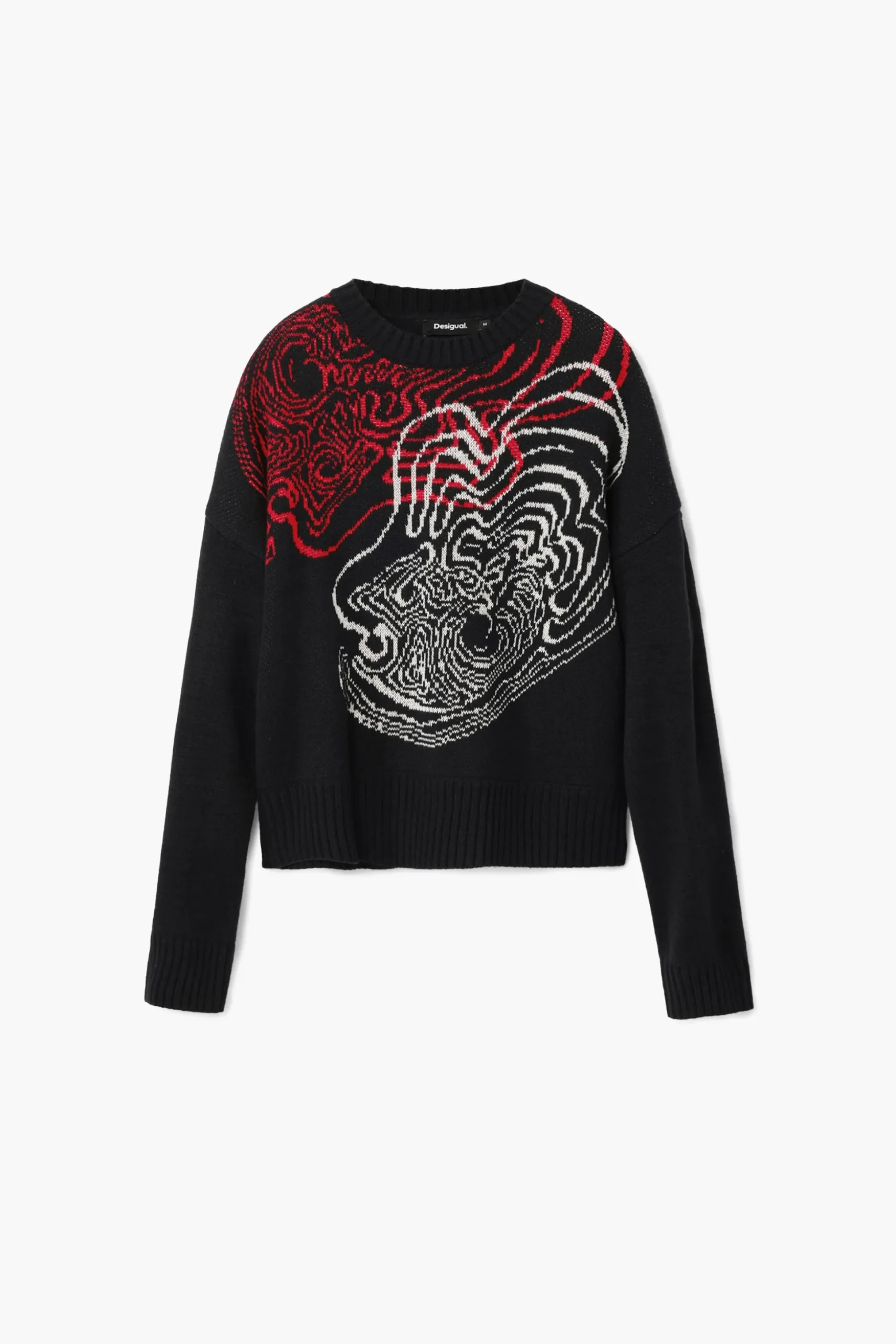 Wave knit sweater M. Christian Lacroix