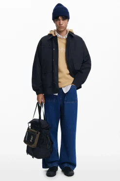 Windbreaker with a hood