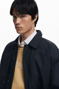 Windbreaker with a hood