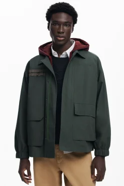 Windbreaker with hood