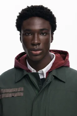 Windbreaker with hood
