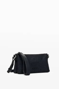 XL embroidered wallet