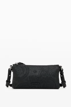 XL embroidered wallet