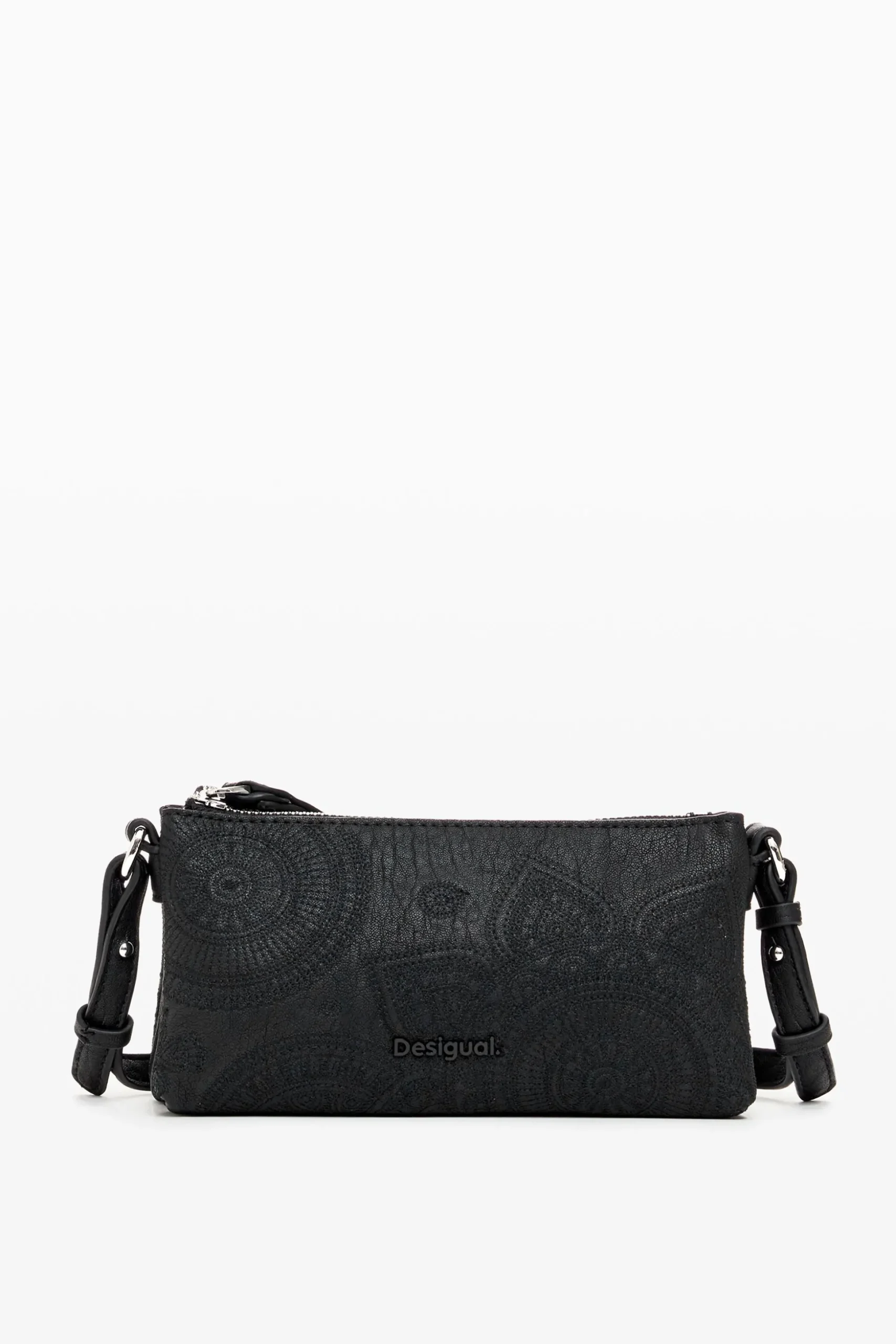 XL embroidered wallet