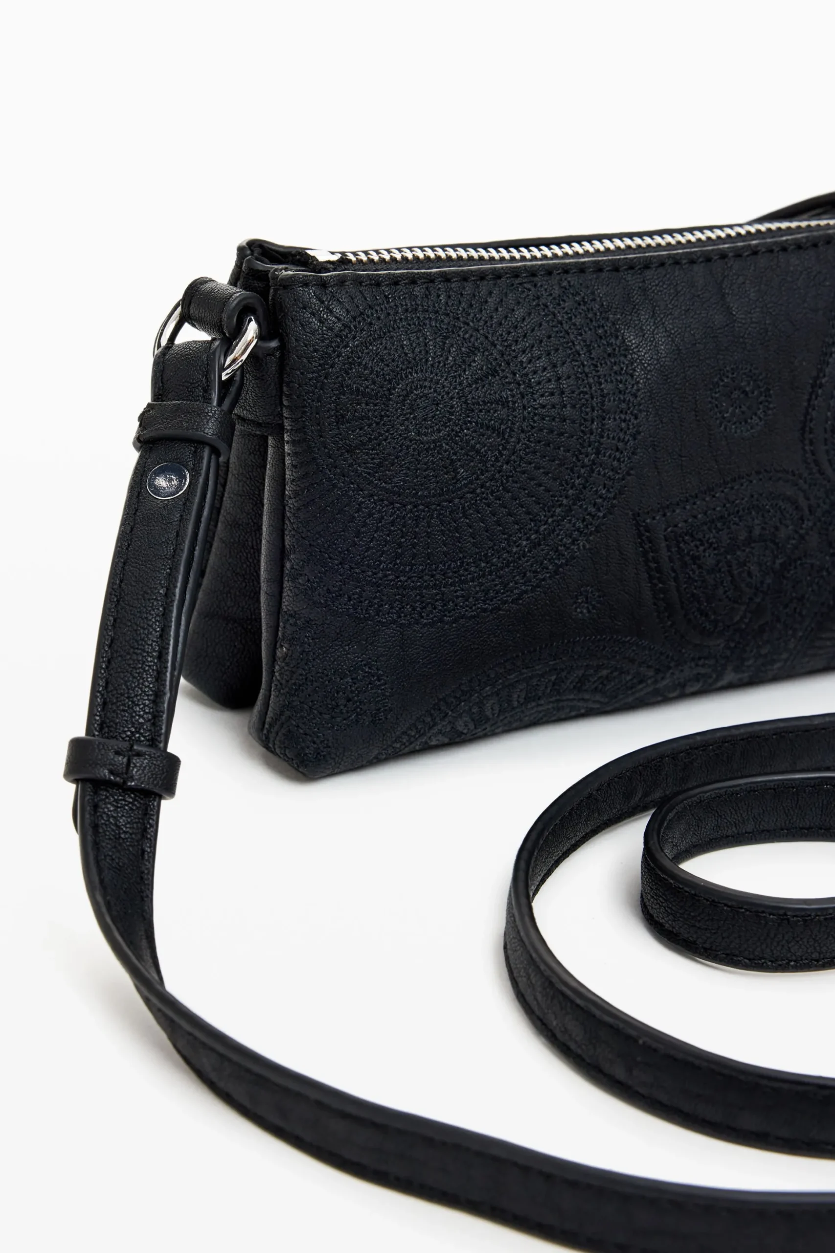 XL embroidered wallet