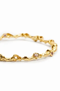 Zalio gold plated XL hoop earrings