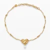 Zalio gold-plated pearl pendant