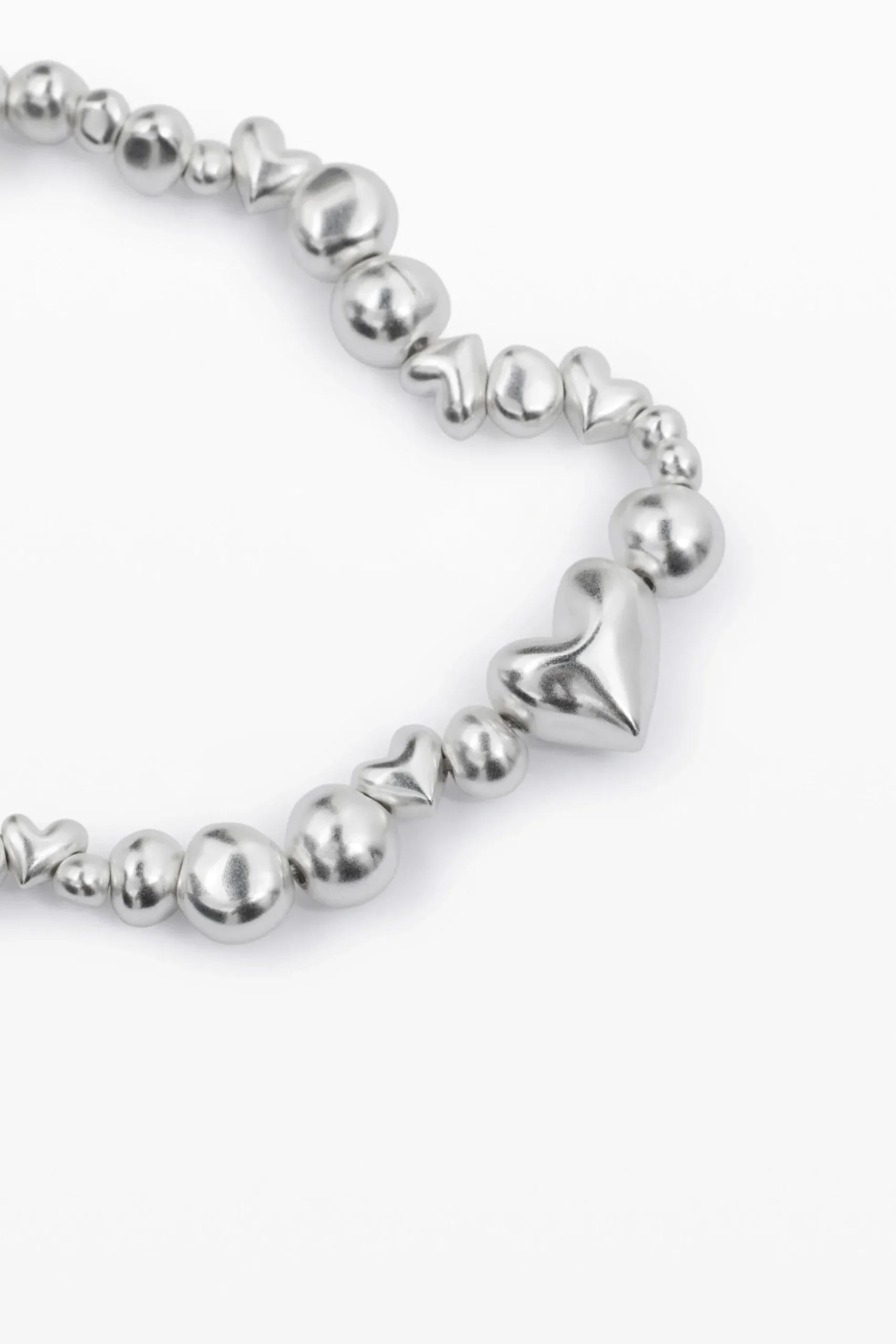 Zalio silver-plated heart pendant