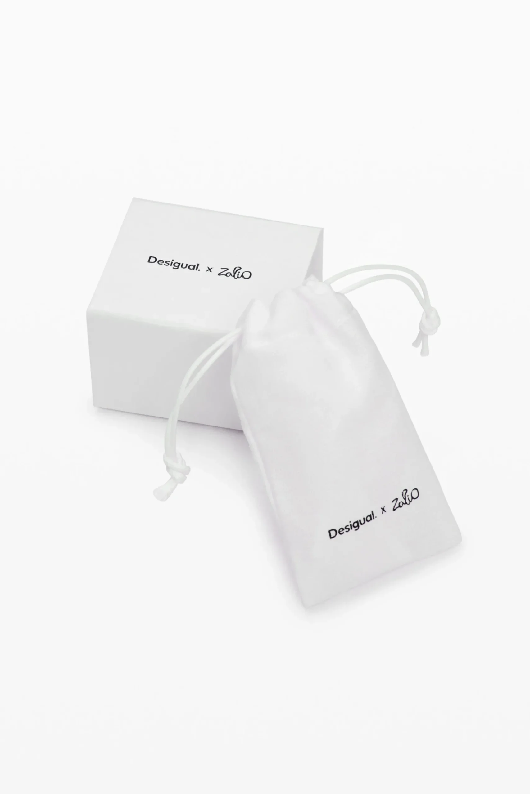 Zalio silver-plated heart stud earrings