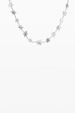 Zalio silver-plated star choker
