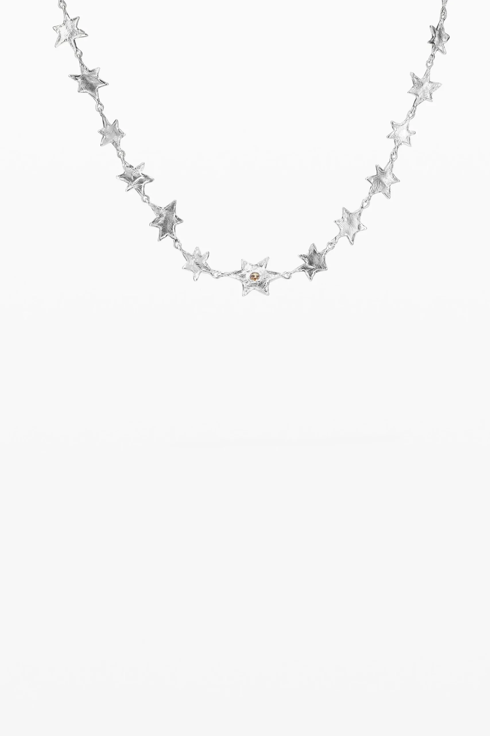 Zalio silver-plated star choker