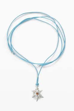 Zalio silver-plated star pendant
