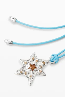 Zalio silver-plated star pendant