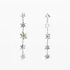 Zalio star cascade earrings