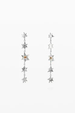 Zalio star cascade earrings