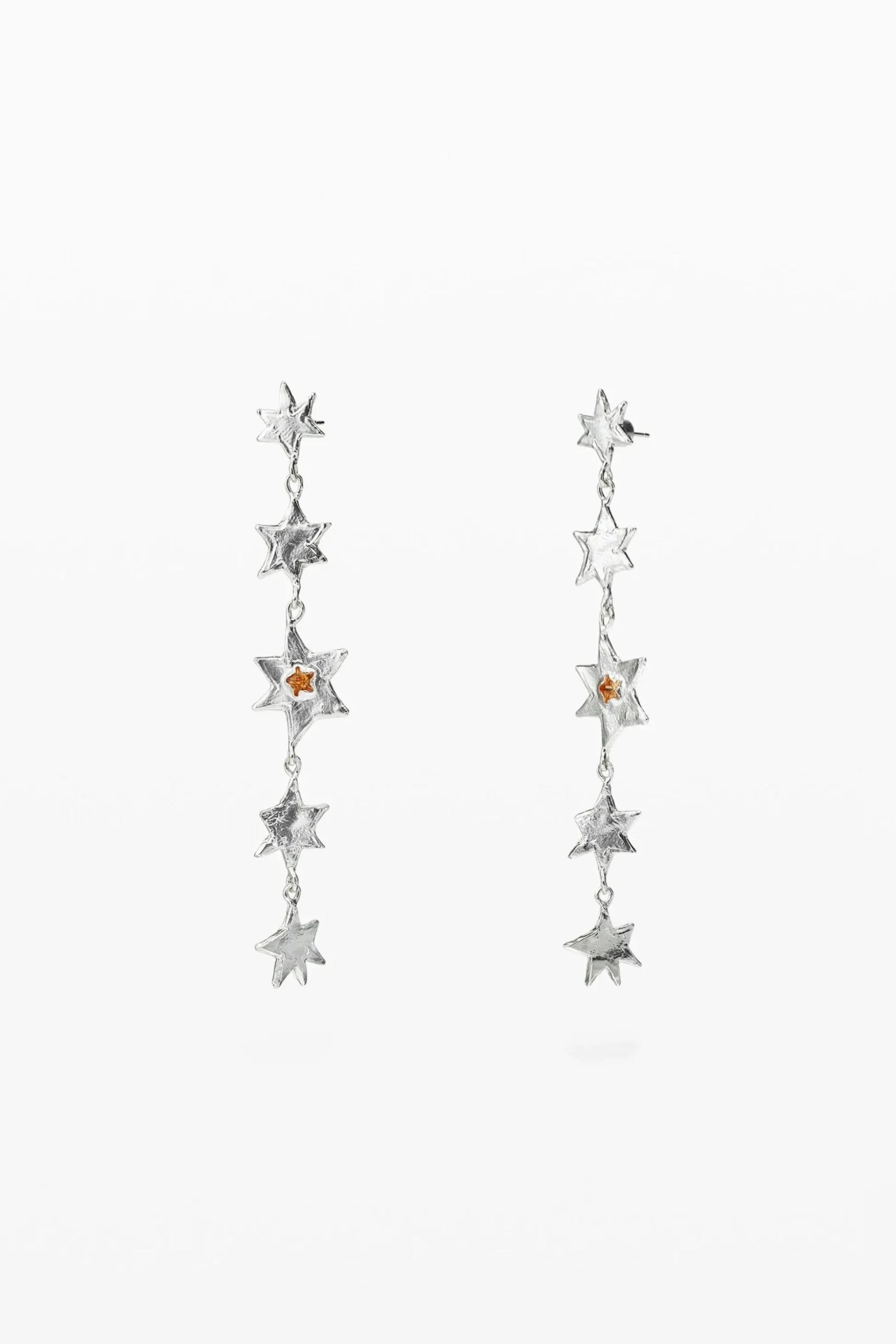 Zalio star cascade earrings